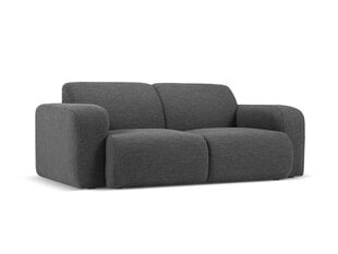 Dvivietė Sofa Windsor & Co Lola, 170x95x72 cm, tamsiai pilka kaina ir informacija | Sofos | pigu.lt