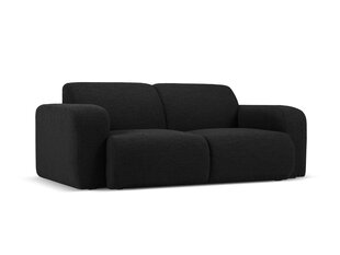 Dvivietė Sofa Windsor & Co Lola, 170x95x72 cm, juoda kaina ir informacija | Sofos | pigu.lt