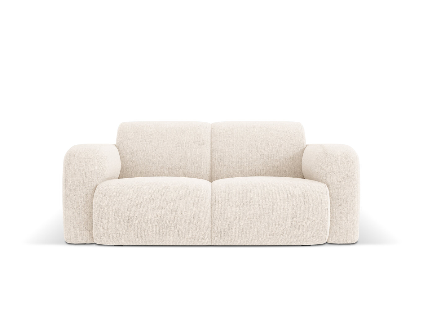 Dvivietė sofa Windsor & Co Lola, 170x95x72 cm, smėlio kaina ir informacija | Sofos | pigu.lt