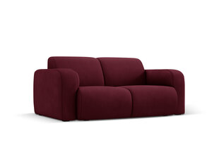 Dvivietė sofa Windsor & Co Lola, 170x95x72 cm, tamsiai raudona kaina ir informacija | Sofos | pigu.lt