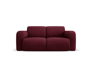 Dvivietė sofa Windsor & Co Lola, 170x95x72 cm, tamsiai raudona kaina ir informacija | Sofos | pigu.lt