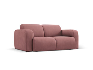 Dvivietė sofa Windsor & Co Lola, 170x95x72 cm, rožinė kaina ir informacija | Sofos | pigu.lt