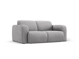 Dvivietė sofa Windsor & Co Lola, 170x95x72 cm, šviesiai pilka kaina ir informacija | Sofos | pigu.lt