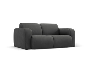 Dvivietė sofa Windsor & Co Lola, 170x95x72 cm, tamsiai pilka kaina ir informacija | Sofos | pigu.lt