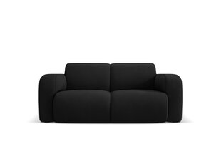 Dvivietė sofa Windsor & Co Lola, 170x95x72 cm, juoda kaina ir informacija | Sofos | pigu.lt