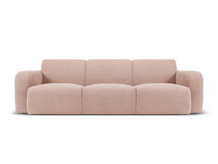 Trivietė Sofa Windsor & Co Lola, 235x95x72 cm, rožinė kaina ir informacija | Sofos | pigu.lt