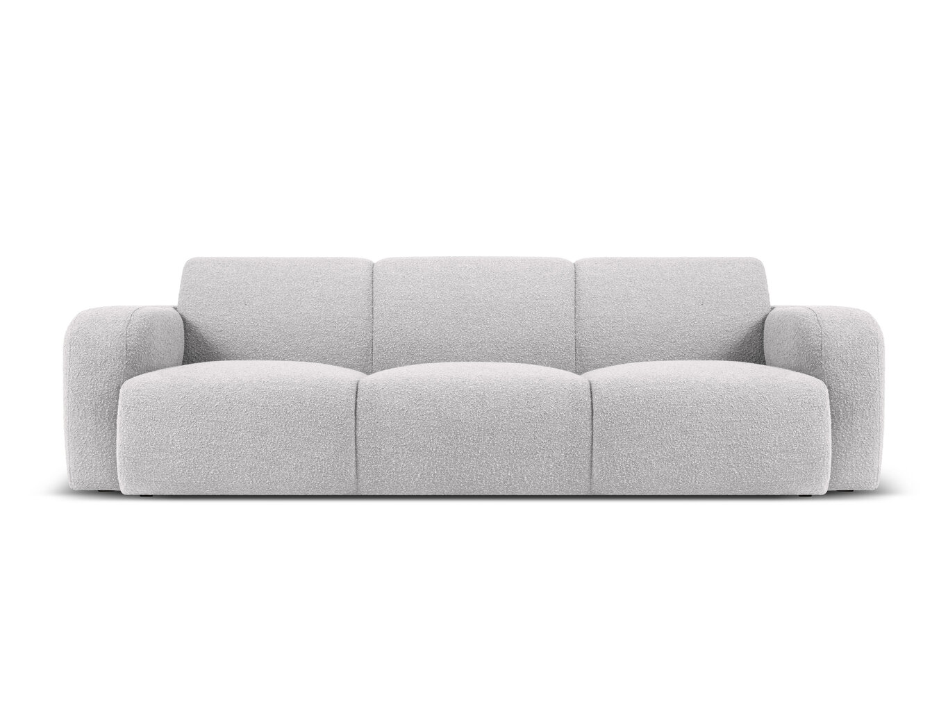 Trivietė Sofa Windsor & Co Lola, 235x95x72 cm, šviesiai pilka kaina ir informacija | Sofos | pigu.lt