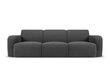 Trivietė Sofa Windsor & Co Lola, 235x95x72 cm, tamsiai pilka kaina ir informacija | Sofos | pigu.lt