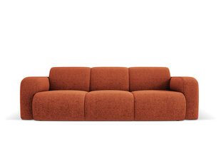 Trivietė sofa Windsor & Co Lola, 235x95x72 cm, raudona kaina ir informacija | Sofos | pigu.lt