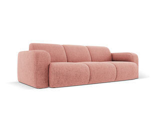 Trivietė sofa Windsor & Co Lola, 235x95x72 cm, rožinė kaina ir informacija | Sofos | pigu.lt