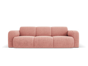 Trivietė sofa Windsor & Co Lola, 235x95x72 cm, rožinė kaina ir informacija | Sofos | pigu.lt