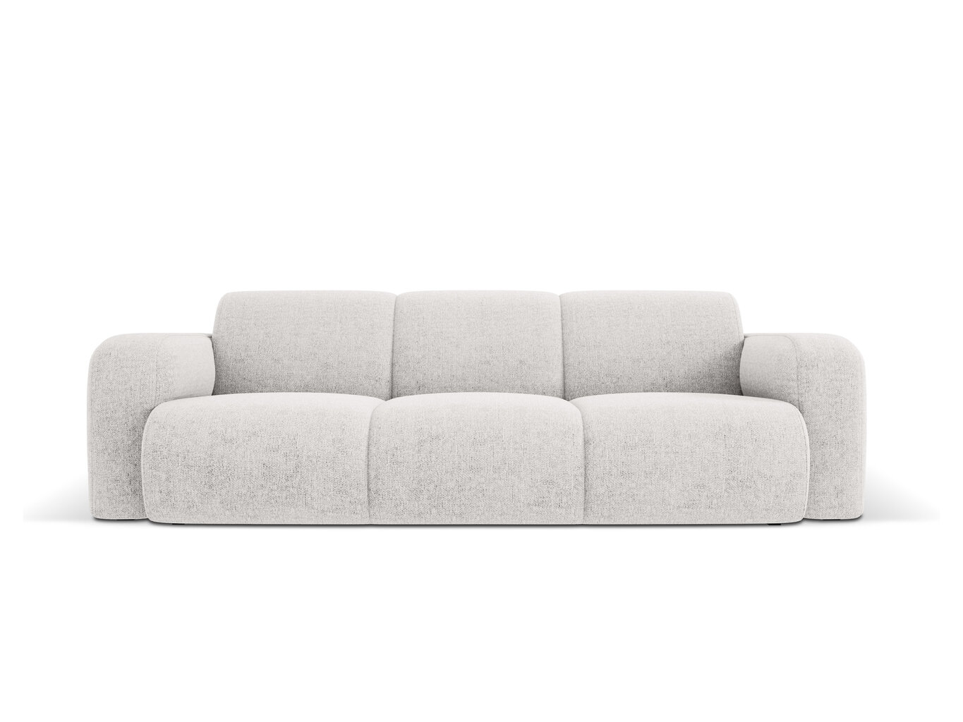 Trivietė sofa Windsor & Co Lola, 235x95x72 cm, šviesiai pilka kaina ir informacija | Sofos | pigu.lt