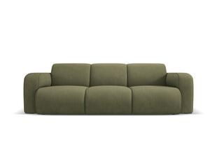 Trivietė sofa Windsor & Co Lola, 235x95x72 cm, šviesiai žalia kaina ir informacija | Sofos | pigu.lt