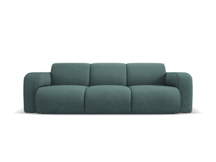 Trivietė sofa Windsor & Co Lola, 235x95x72 cm, tamsiai raudona kaina ir informacija | Sofos | pigu.lt