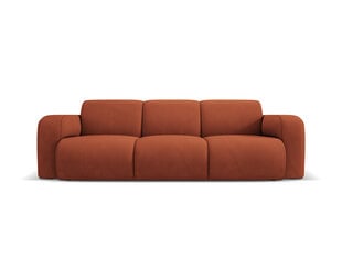 Trivietė sofa Windsor & Co Lola, 235x95x72 cm, oranžinė kaina ir informacija | Sofos | pigu.lt