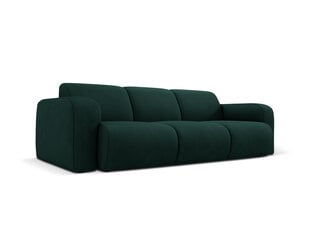 Trivietė sofa Windsor & Co Lola, 235x95x72 cm, tamsiai žalia kaina ir informacija | Sofos | pigu.lt