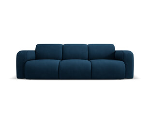 Trivietė sofa Windsor & Co Lola, 235x95x72 cm, tamsiai mėlyna kaina ir informacija | Sofos | pigu.lt