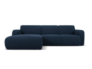 Keturvietė kairinė sofa Windsor & Co Lola, 250x170x72 cm, tamsiai mėlyna kaina ir informacija | Minkšti kampai | pigu.lt