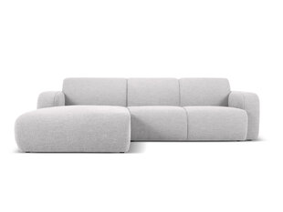 Keturvietė kairinė sofa Windsor & Co Lola, 250x170x72 cm, šviesiai pilka kaina ir informacija | Minkšti kampai | pigu.lt