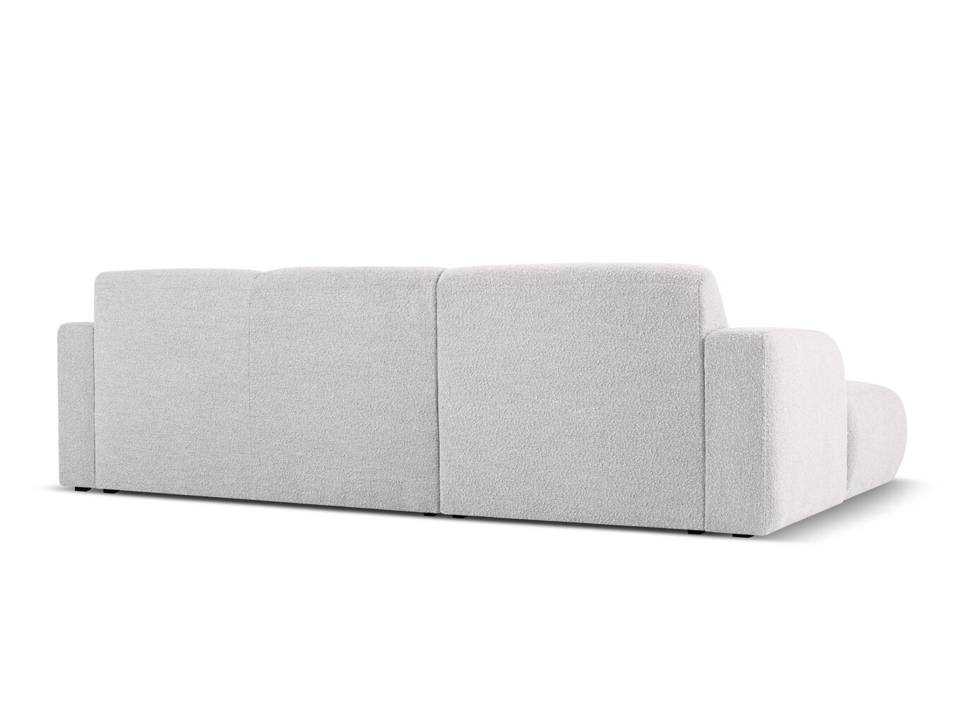 Keturvietė kairinė sofa Windsor & Co Lola, 250x170x72 cm, šviesiai pilka цена и информация | Minkšti kampai | pigu.lt