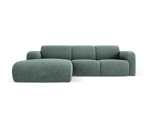 Kairinė sofa Windsor & Co Lola, 250x170x72 cm, šviesiai žalia kaina ir informacija | Minkšti kampai | pigu.lt