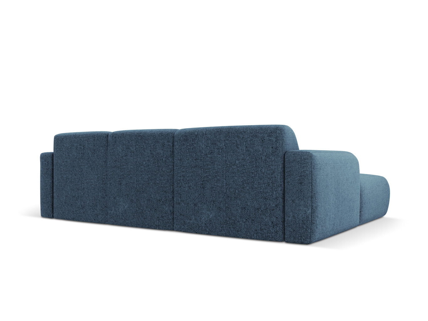 Kairinė sofa Windsor & Co Lola, 250x170x72 cm, tamsiai mėlyna цена и информация | Minkšti kampai | pigu.lt