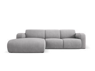 Kairinė sofa Windsor & Co Lola, 250x170x72 cm, šviesiai pilka kaina ir informacija | Minkšti kampai | pigu.lt