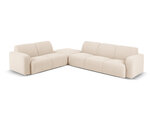 Šešiavietė kairinė sofa Windsor & Co Lola, 315x250x72 cm, smėlio