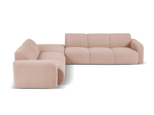 Šešiavietė kairinė sofa Windsor & Co Lola, 315x250x72 cm, rožinė kaina ir informacija | Minkšti kampai | pigu.lt