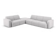 Šešiavietė kairinė sofa Windsor & Co Lola, 315x250x72 cm, šviesiai pilka kaina ir informacija | Minkšti kampai | pigu.lt