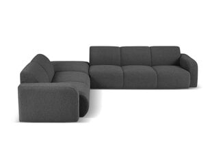 Šešiavietė kairinė sofa Windsor & Co Lola, 315x250x72 cm, tamsiai pilka kaina ir informacija | Minkšti kampai | pigu.lt