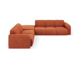 Kairinė kampinė sofa Windsor & Co Lola, 315x250x72 cm, raudona kaina ir informacija | Minkšti kampai | pigu.lt