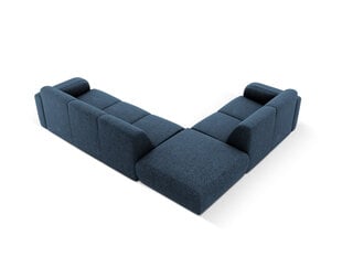 Kairinė kampinė sofa Windsor & Co Lola, 315x250x72 cm, mėlyna kaina ir informacija | Minkšti kampai | pigu.lt