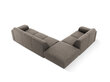 Kairinė kampinė sofa Windsor & Co Lola, 315x250x72 cm, pilka kaina ir informacija | Minkšti kampai | pigu.lt