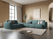 Kairinė kampinė sofa Windsor & Co Lola, 315x250x72 cm, šviesiai žalia цена и информация | Minkšti kampai | pigu.lt