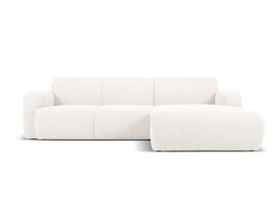 Keturvietė dešininė sofa Windsor & Co Lola, 250x170x72 cm, balta kaina ir informacija | Minkšti kampai | pigu.lt