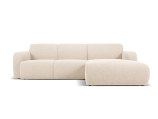 Keturvietė dešininė sofa Windsor & Co Lola, 250x170x72 cm, smėlio spalvos kaina ir informacija | Minkšti kampai | pigu.lt