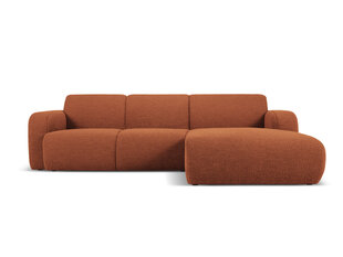 Keturvietė dešininė sofa Windsor & Co Lola, 250x170x72 cm, ruda kaina ir informacija | Minkšti kampai | pigu.lt