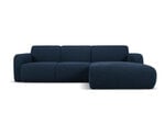 Keturvietė dešininė sofa Windsor & Co Lola, 250x170x72 cm, tamsiai mėlyna
