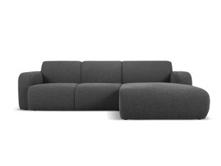 Keturvietė dešininė sofa Windsor & Co Lola, 250x170x72 cm, tamsiai pilka kaina ir informacija | Minkšti kampai | pigu.lt