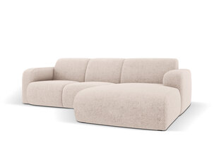 Dešininė sofa Windsor & Co Lola, 250x170x72 cm, smėlio kaina ir informacija | Minkšti kampai | pigu.lt