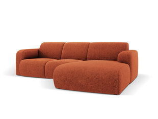 Dešininė sofa Windsor & Co Lola, 250x170x72 cm, raudona kaina ir informacija | Minkšti kampai | pigu.lt