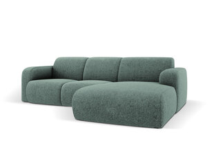 Dešininė sofa Windsor & Co Lola, 250x170x72 cm, žalia kaina ir informacija | Minkšti kampai | pigu.lt