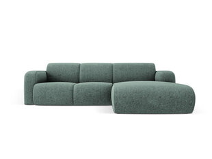 Dešininė sofa Windsor & Co Lola, 250x170x72 cm, žalia kaina ir informacija | Minkšti kampai | pigu.lt