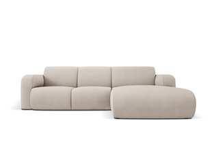 Dešininė sofa Windsor & Co Lola, 250x170x72 cm, smėlio kaina ir informacija | Minkšti kampai | pigu.lt