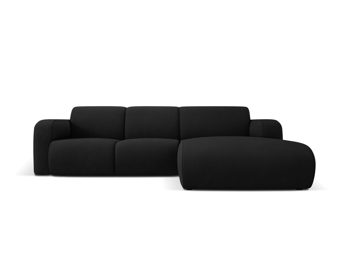 Sofa Windsor & Co Lola, juoda kaina ir informacija | Sofos | pigu.lt