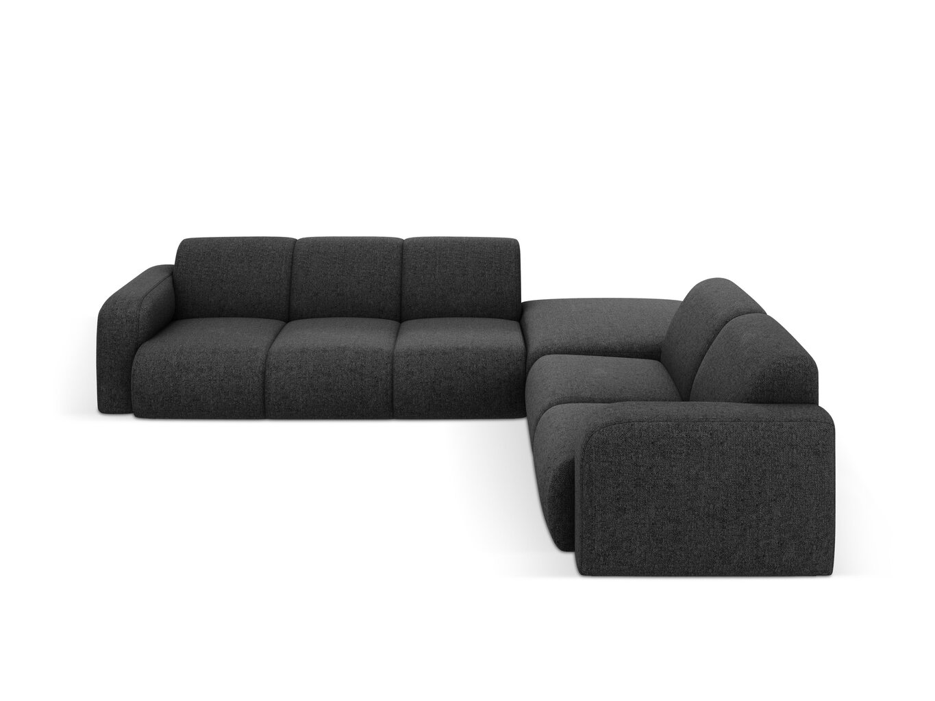 Sofa Windsor & Co Lola, juoda kaina ir informacija | Sofos | pigu.lt