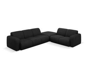 Sofa Windsor & Co Lola, juoda kaina ir informacija | Sofos, sofos-lovos | pigu.lt