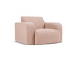 Fotelis Windsor & Co Lola, rožinis kaina ir informacija | Svetainės foteliai | pigu.lt