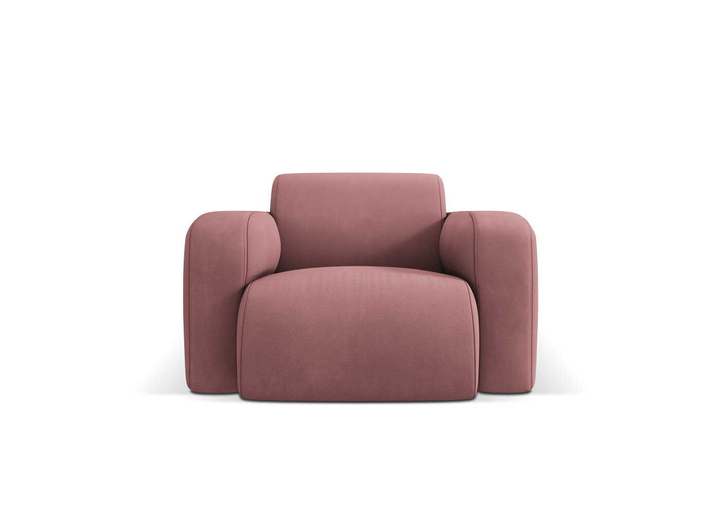 Fotelis Windsor & Co Lola, rožinis kaina ir informacija | Svetainės foteliai | pigu.lt